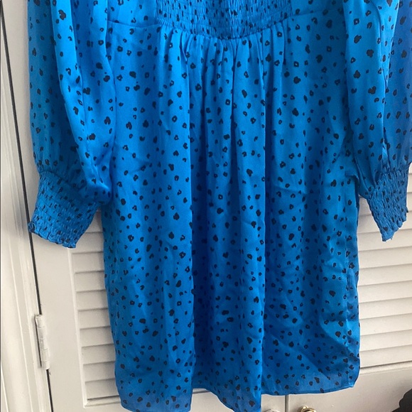 Blue Patterned Dress - Picture 12 of 13